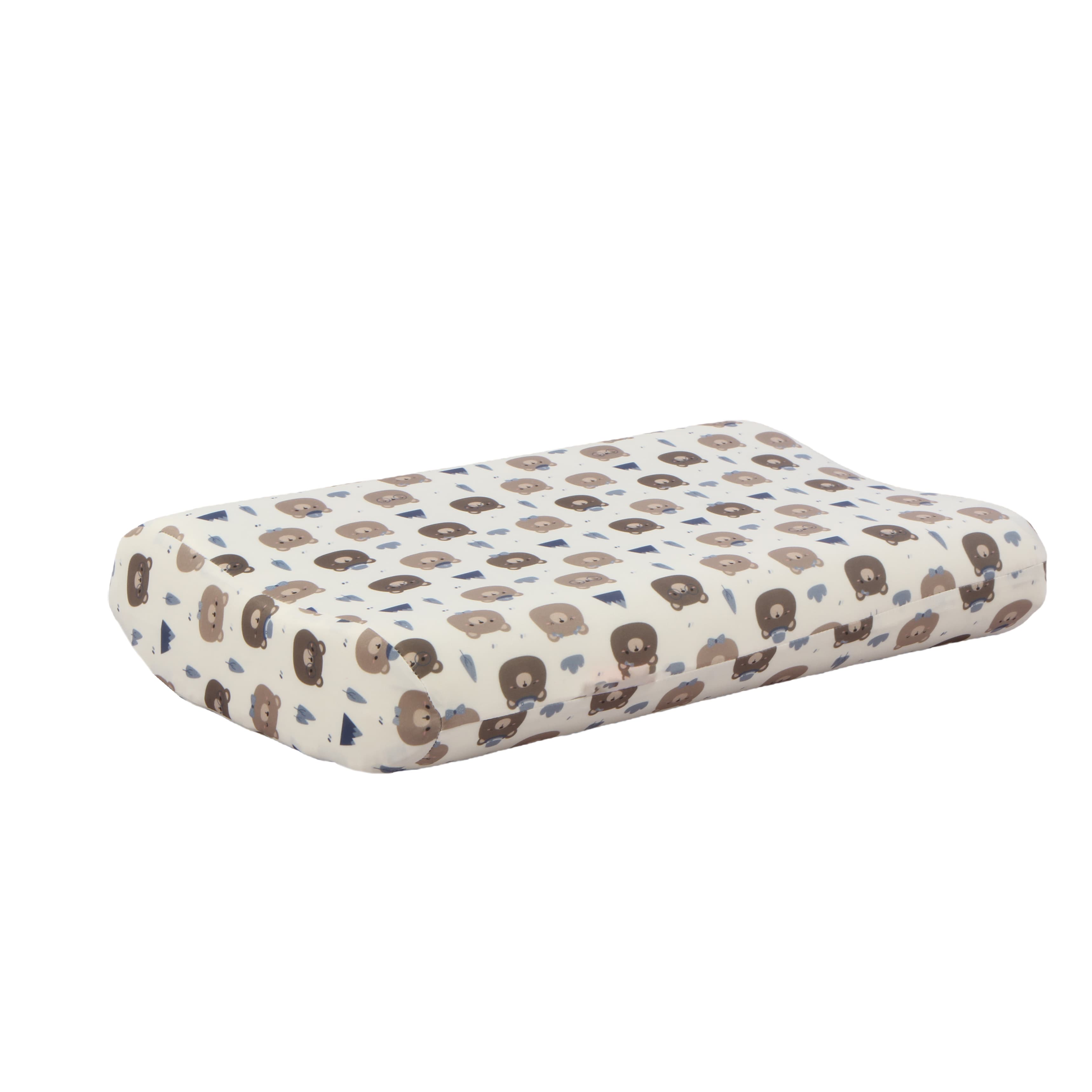 Orka Kids Memory Foam Pillow For Sleeping Bear Design