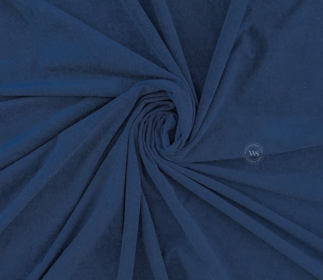 Featherix Cotton Feel Terry Ultra Soft Breathable Hypoallergenic Waterproof Mattress Protector – King Size (Dark Blue, 72x72 inches)