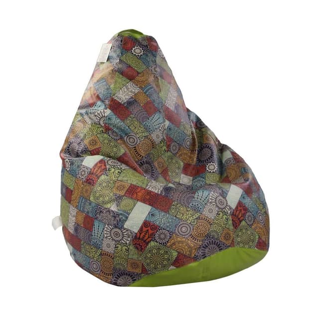 Orka Digital Printed Mandala Graphic XXXL Bean Bag Filled With Beans