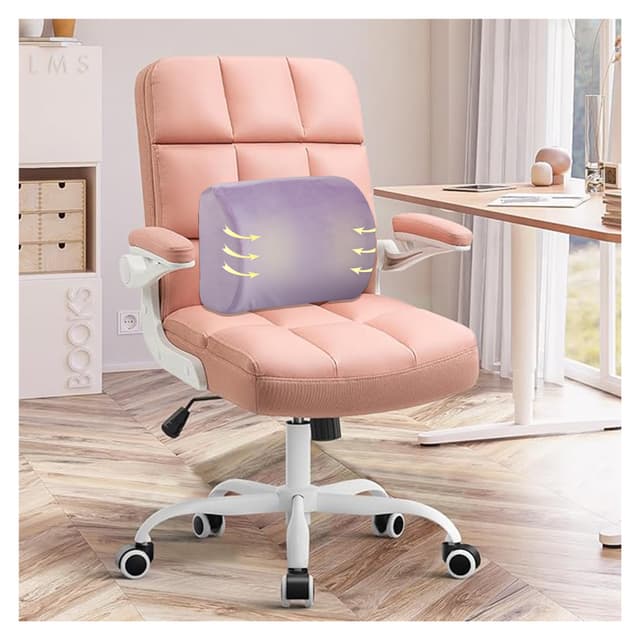 ORKA TRAVEL Elle Orthopedic Optimal Back Support Cushion with Memory Foam (Purple)