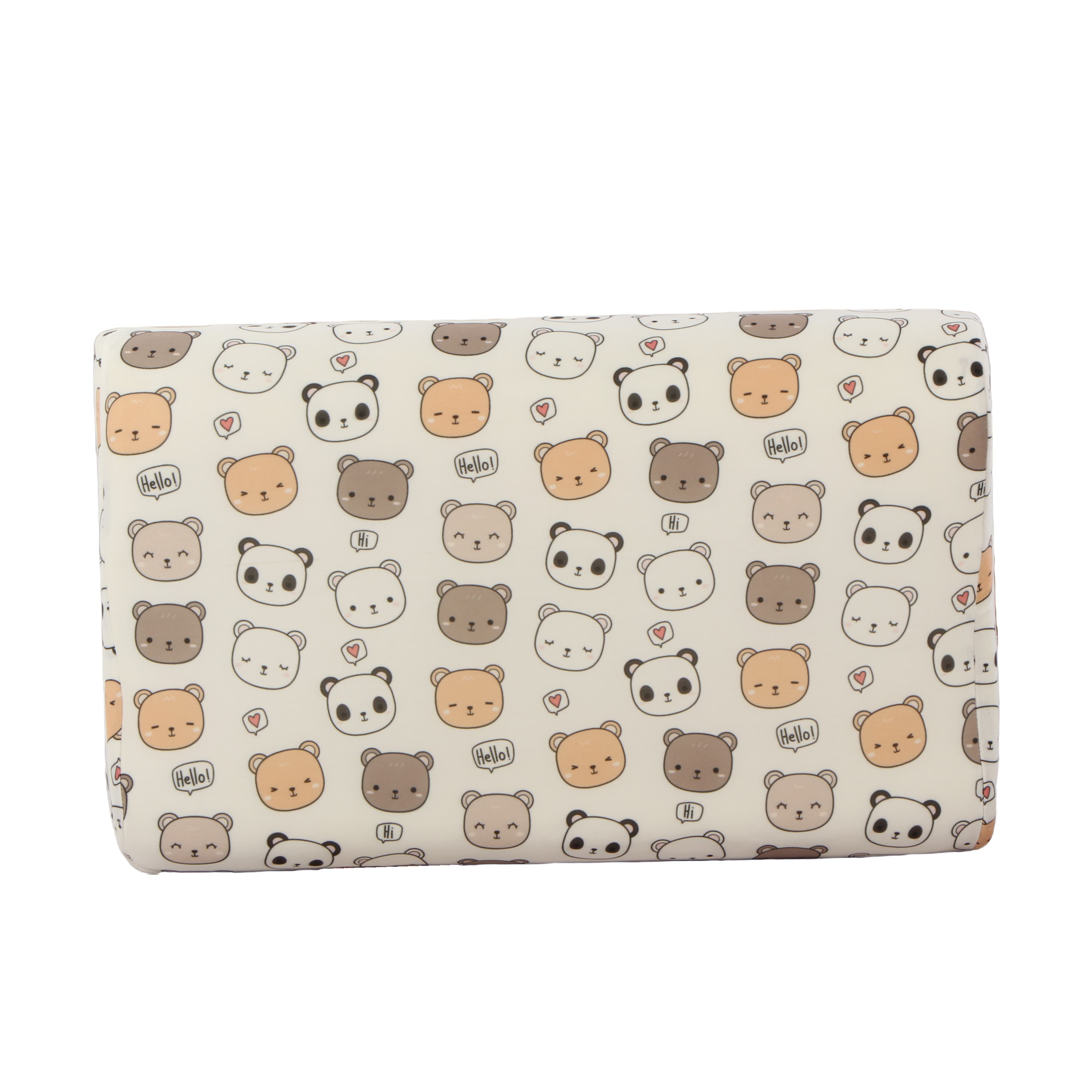 Orka Kids Kids Eco Orthopedic Contour Neck Support Pillow for Sleeping & Shoulder Pain Memory Foam Toons & Characters Orthopaedic Pillow Pack of 1  (Eco Contour Twins Bear D1) view 6