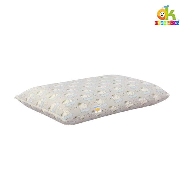 Orka Kids Kids Eco Rectangular Neck Support Pillow for Sleeping & Shoulder Pain Memory Foam Toons & Characters Orthopaedic Pillow Pack of 1  (Ganesh Toddler)