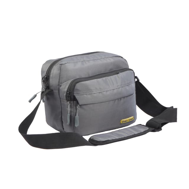 Mini Crossbody Bag, Small Shoulder Bag, Messenger Bag for Cell Phone,Travel,Office,Business, Grey