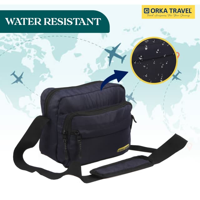 Mini Crossbody Bag, Small Shoulder Bag, Messenger Bag for Cell Phone,Travel,Office,Business, Blue