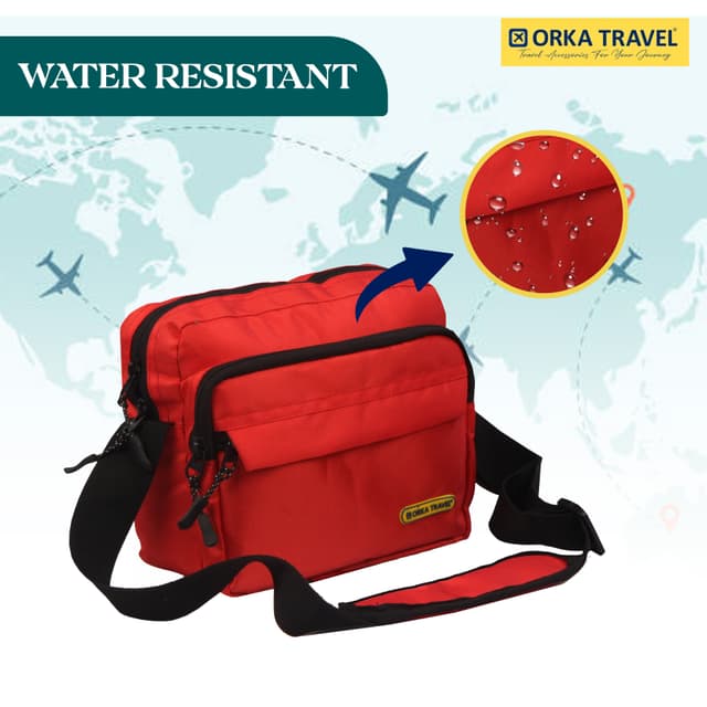 Mini Crossbody Bag, Small Shoulder Bag, Messenger Bag for Cell Phone,Travel,Office,Business, Red
