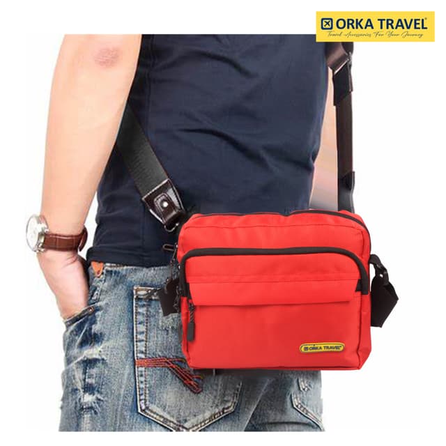 Mini Crossbody Bag, Small Shoulder Bag, Messenger Bag for Cell Phone,Travel,Office,Business, Red