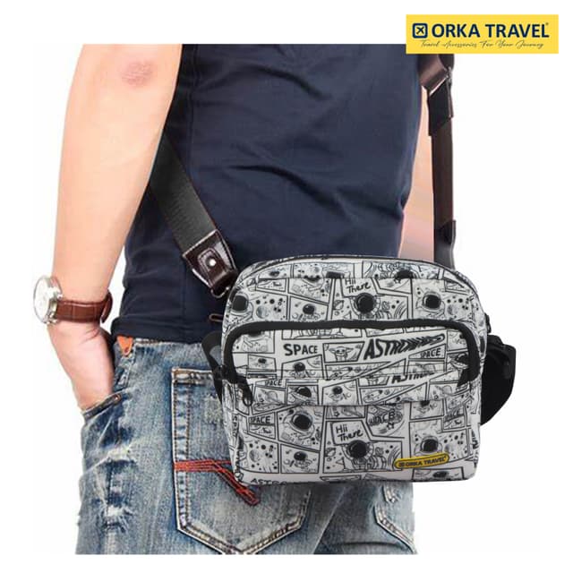 Mini Crossbody Bag, Small Shoulder Bag, Messenger Bag for Cell Phone,Travel,Office,Business, Astronaut