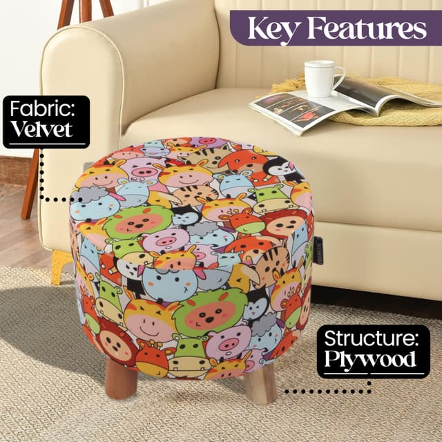 Primrose Emily Ottoman (Cute Cartoons, Pack of 1)