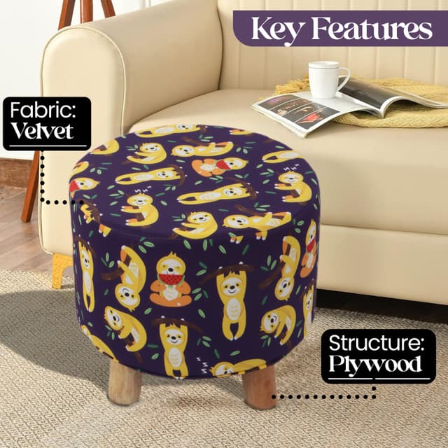 Primrose Emily Ottoman (Sloths, Pack of 1)