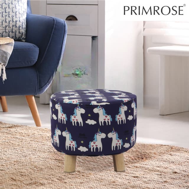 Primrose Emily Ottoman (Unicorn Rainbow, Pack of 1)