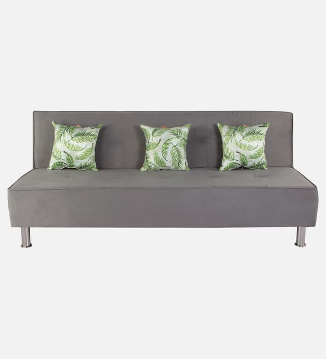 Primrose Cyrus 3 Seater Sofa Cum Bed - Grey