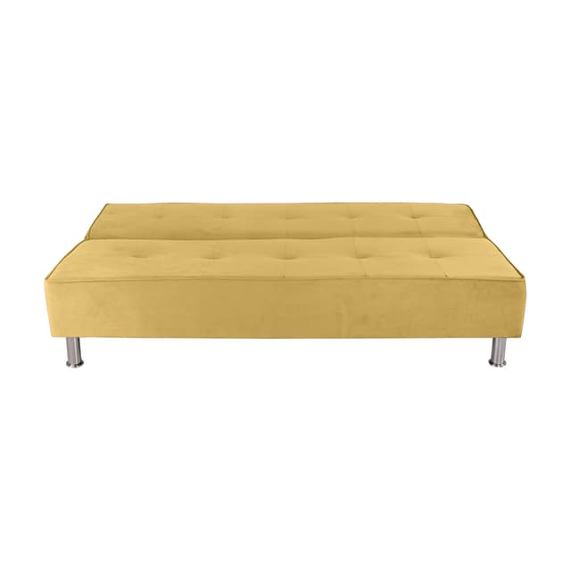 Primrose Cyrus 3 Seater Sofa Cum Bed - Yellow