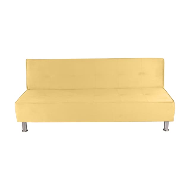 Primrose Cyrus 3 Seater Sofa Cum Bed - Yellow