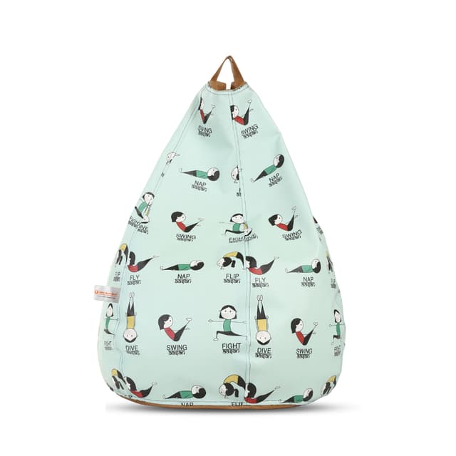 Orka Digital Printed Jumbo Bean Bag Cover Without Beans (Activity, Multicolor)