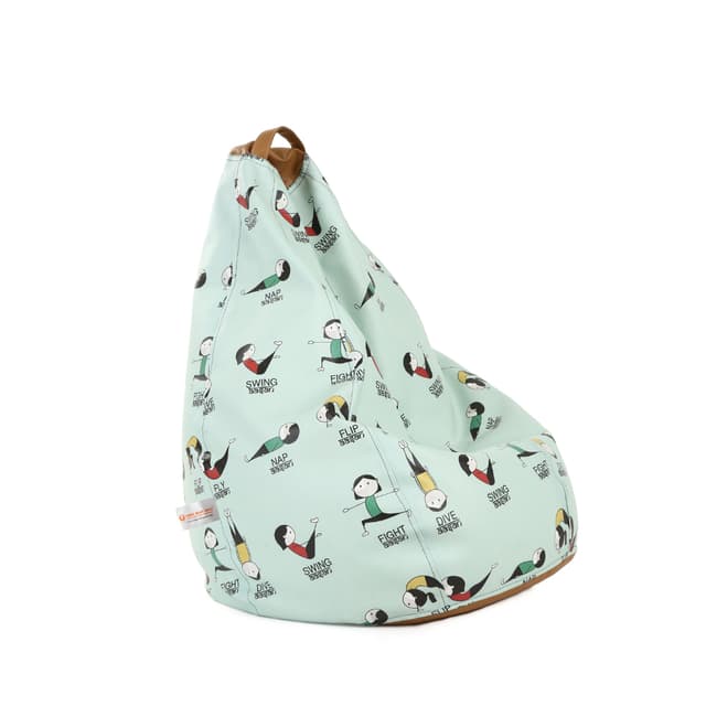 Orka Digital Printed Jumbo Bean Bag Cover Without Beans (Activity, Multicolor)