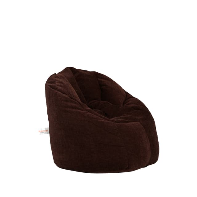 Orka Classic Big Boss Chair Filled With Beans - Brown