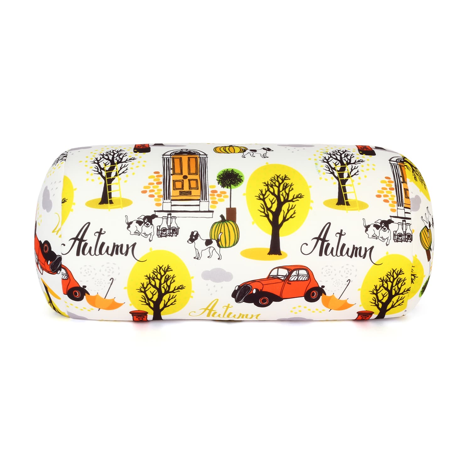 Orka Digital Printed Spandex Stretchable Fabric Microbeads Bolster (D6) view 2