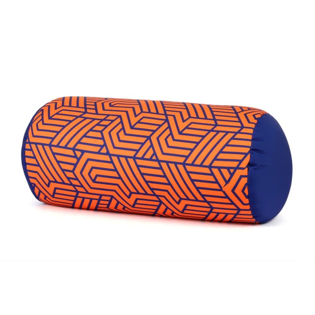 Orka Digital Printed Spandex Stretchable Fabric Microbeads Bolster (D15)