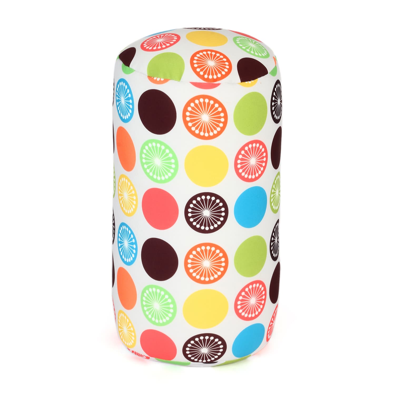 Orka Digital Printed Spandex Stretchable Fabric Microbeads Bolster (D19) view 3