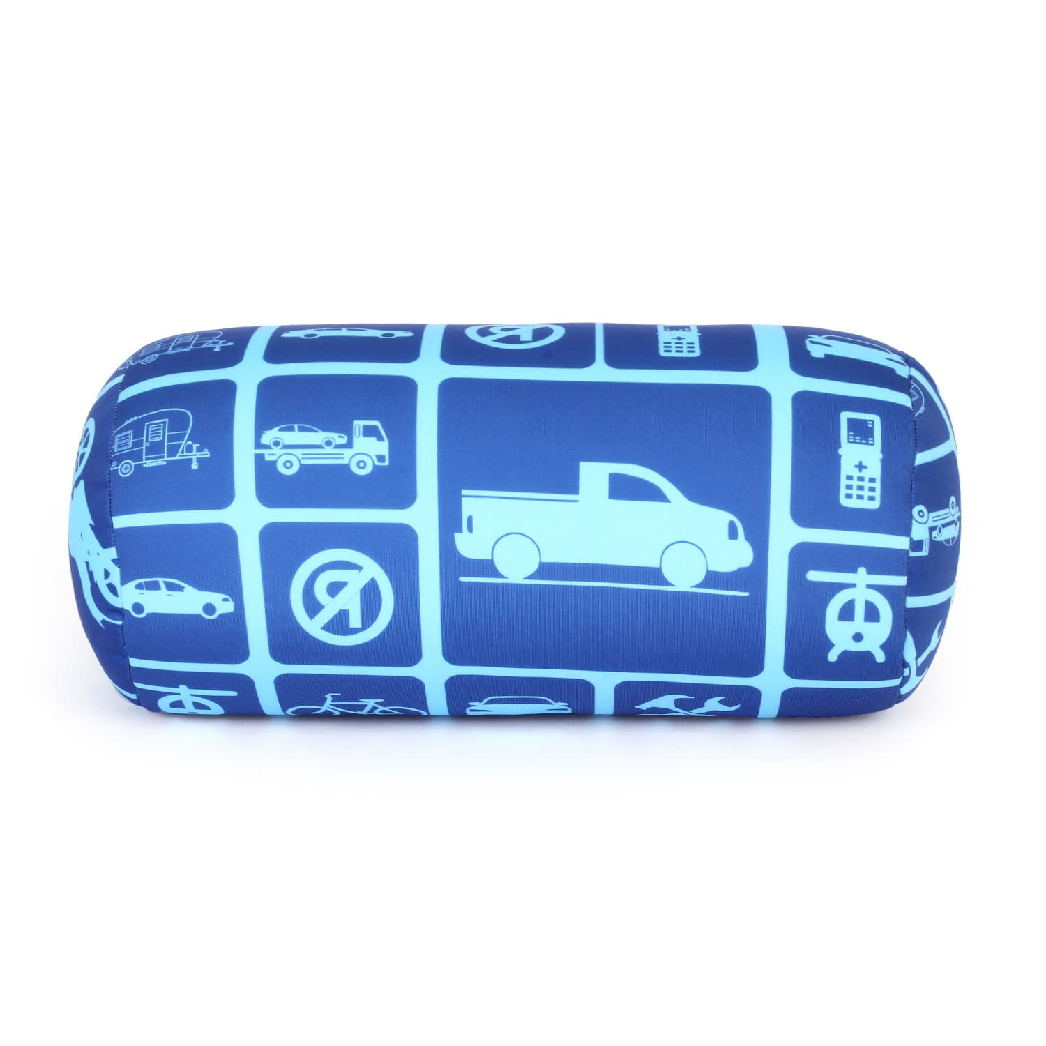 Orka Digital Printed Spandex Stretchable Fabric Microbeads Bolster (D23) view 2