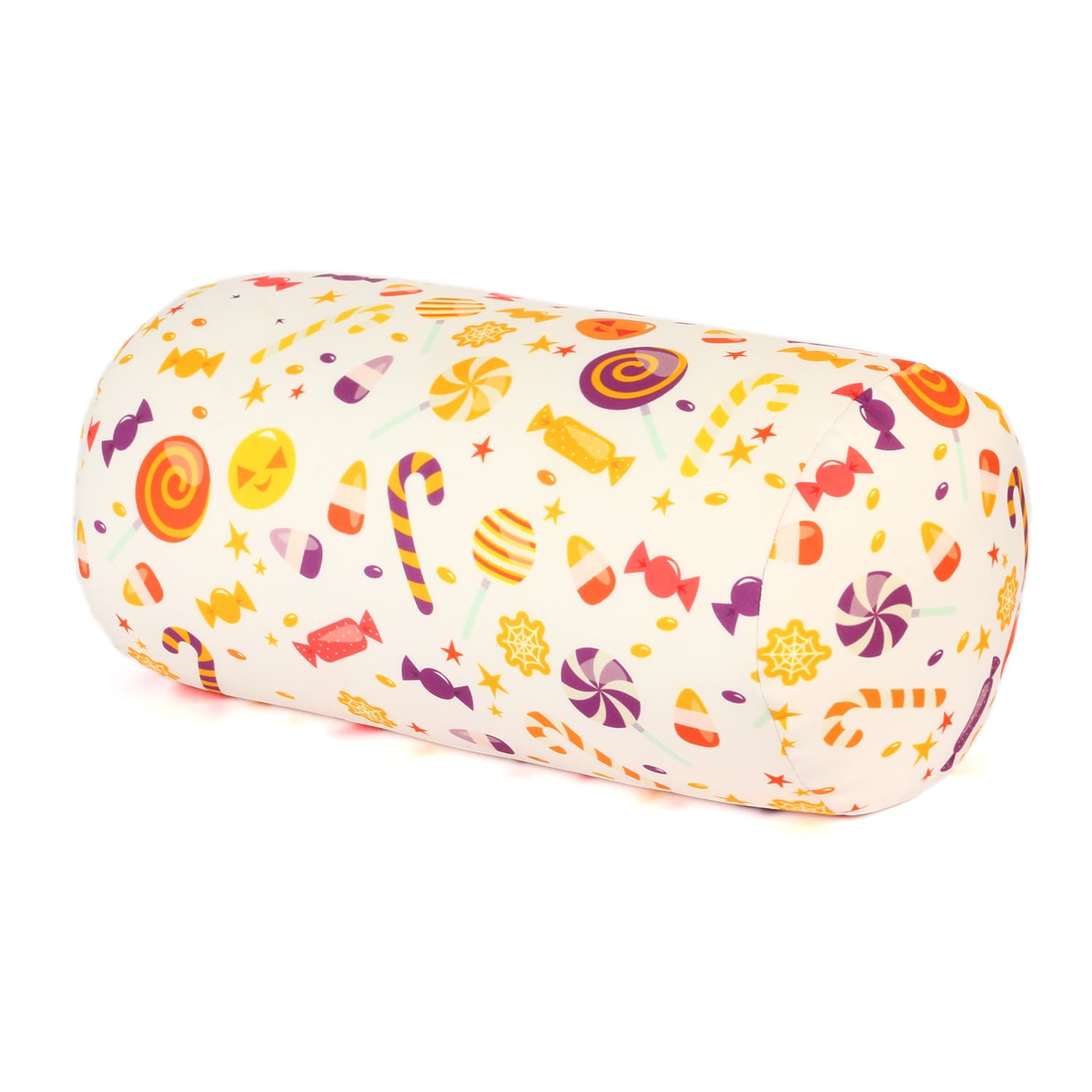 Orka Digital Printed Spandex Stretchable Fabric Microbeads Bolster (D30) view 3