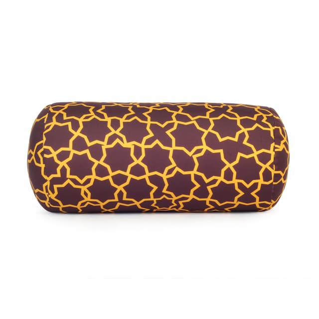 Orka Digital Printed Spandex Stretchable Fabric Microbeads Bolster (D37)