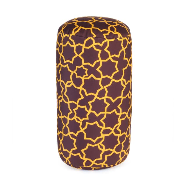 Orka Digital Printed Spandex Stretchable Fabric Microbeads Bolster (D37)