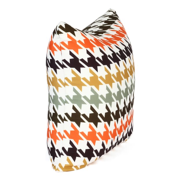 Orka Digital Printed Spandex Stretchable Fabric Microbeads Cushion (D5, Pack of 1)