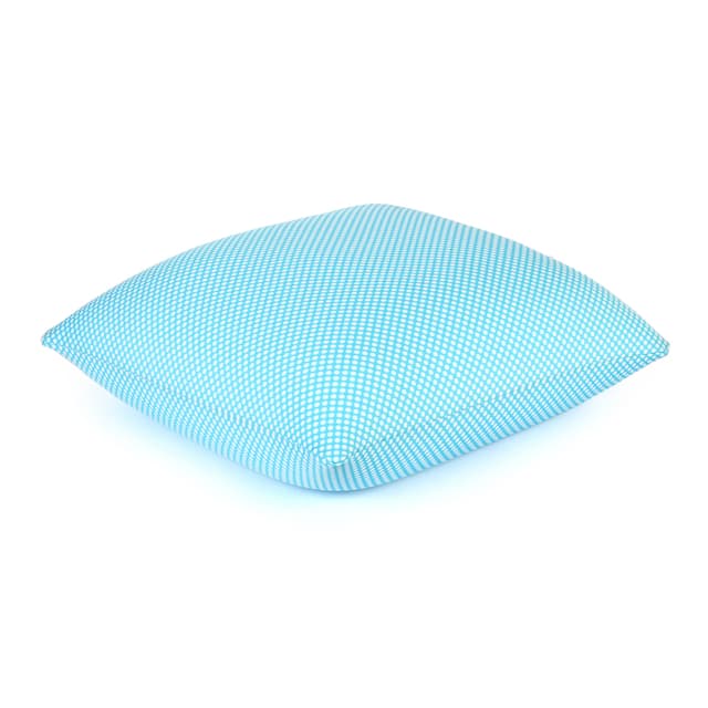 Orka Digital Printed Spandex Stretchable Fabric Microbeads Cushion (D7, Pack of 1)