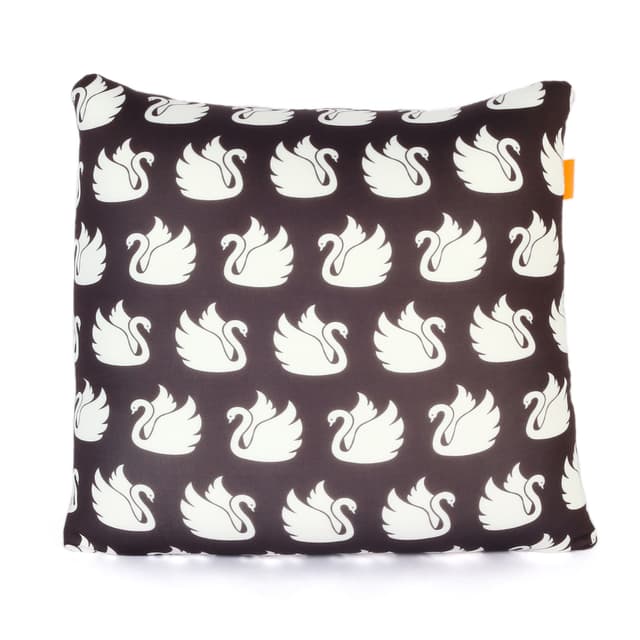 Orka Digital Printed Spandex Stretchable Fabric Microbeads Cushion (D12, Pack of 1)