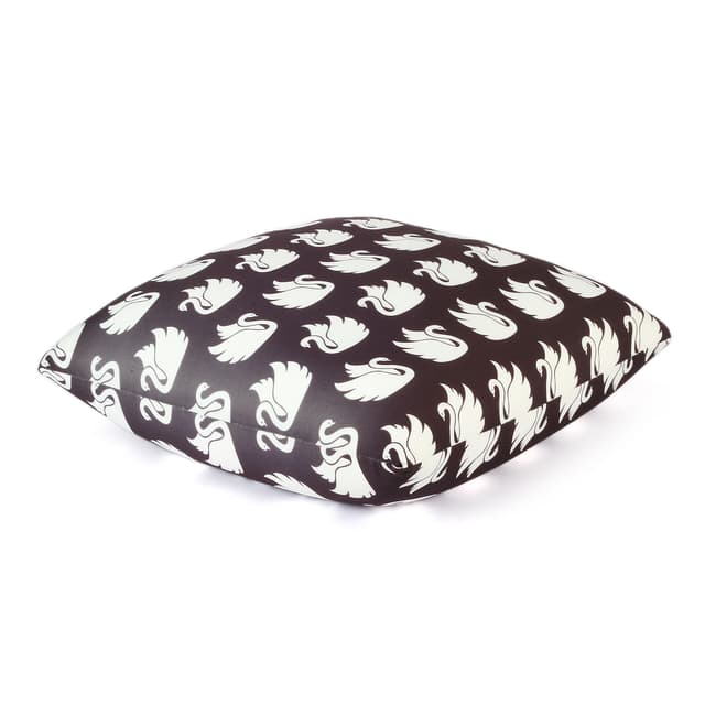 Orka Digital Printed Spandex Stretchable Fabric Microbeads Cushion (D12, Pack of 1)