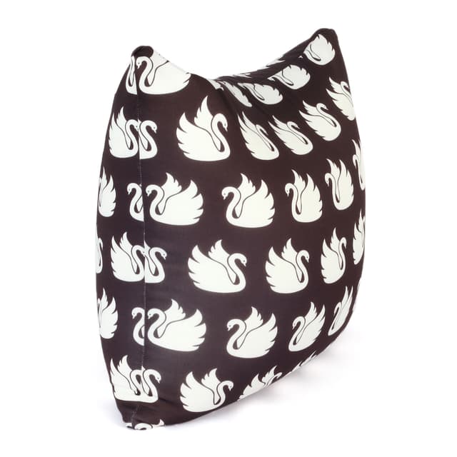 Orka Digital Printed Spandex Stretchable Fabric Microbeads Cushion (D12, Pack of 1)