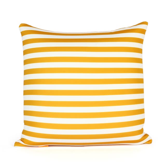 Orka Digital Printed Spandex Stretchable Fabric Microbeads Cushion (D14, Pack of 1)