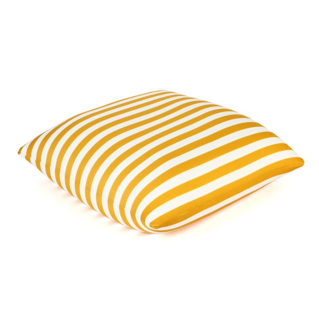Orka Digital Printed Spandex Stretchable Fabric Microbeads Cushion (D14, Pack of 1)