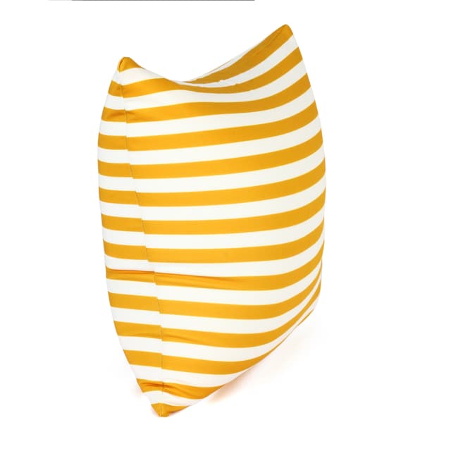 Orka Digital Printed Spandex Stretchable Fabric Microbeads Cushion (D14, Pack of 1)