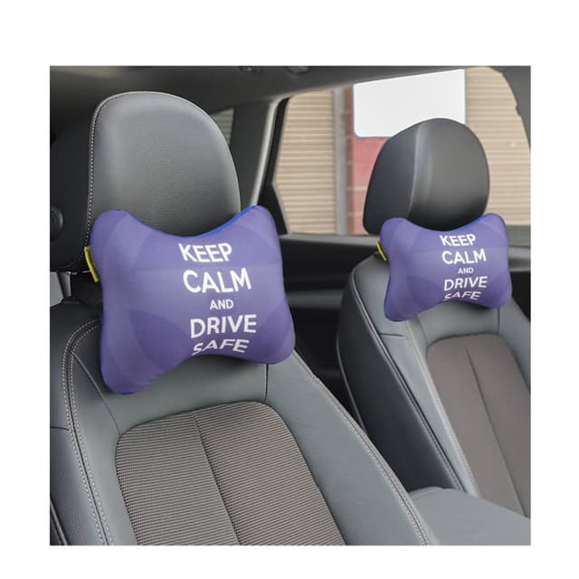 Orka Travel Digital Printed Microbeads Car Neck Pack of 2
