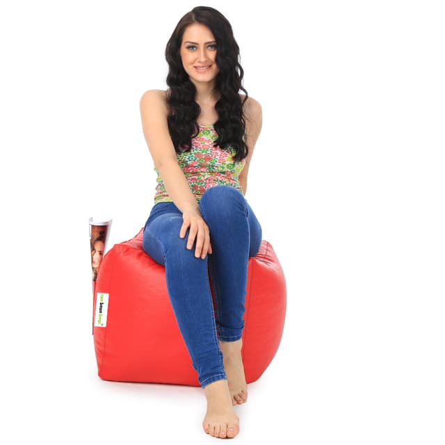 can bean bags Pouf Filled With Beans