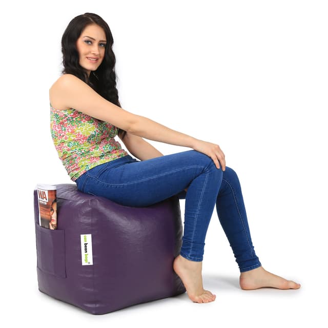 can bean bags Pouf Filled With Beans