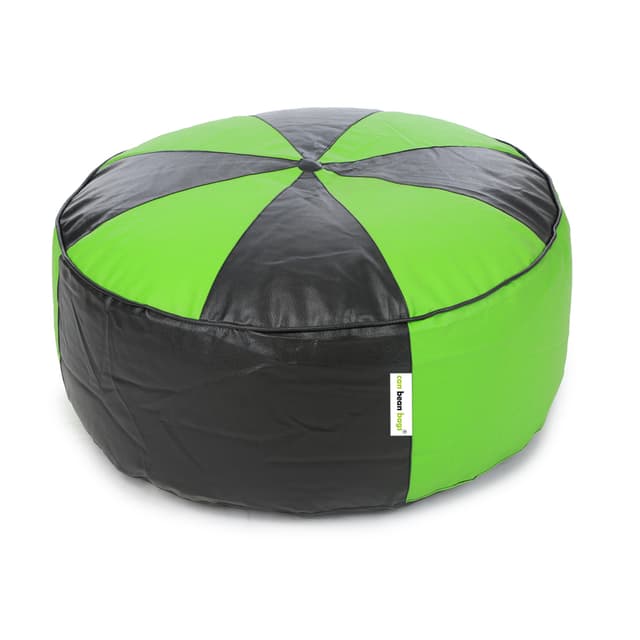 Can Bean Bags Art Leather Pouf Filled With Beans