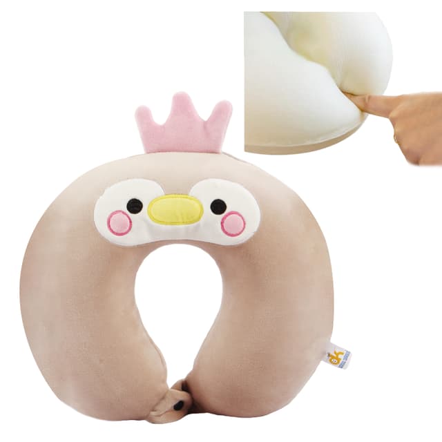 Orka Kids Embroidery Memory Foam Neck Pillow (D2)