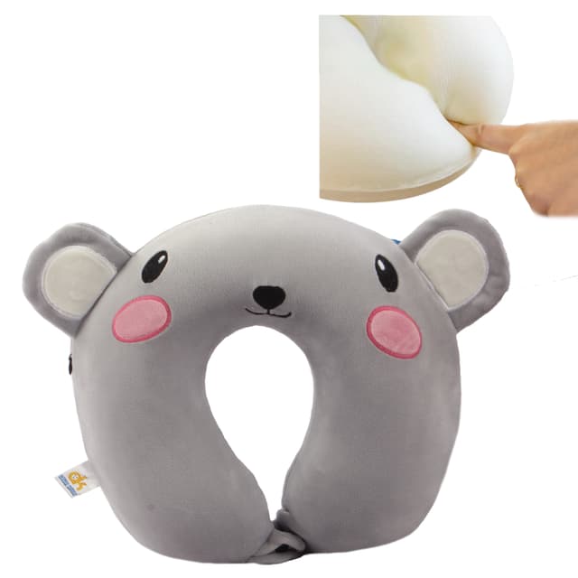 Orka Kids Embroidery Memory Foam Neck Pillow (D3)