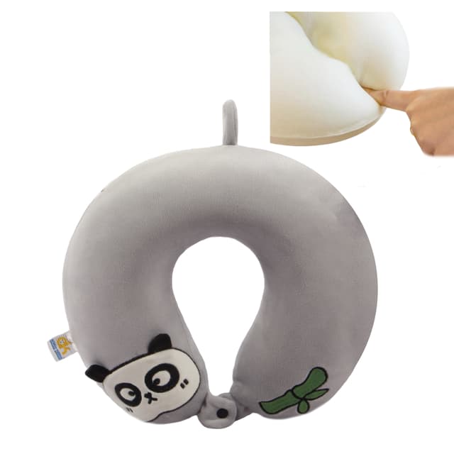 Orka Kids Embroidery Memory Foam Neck Pillow (D5)