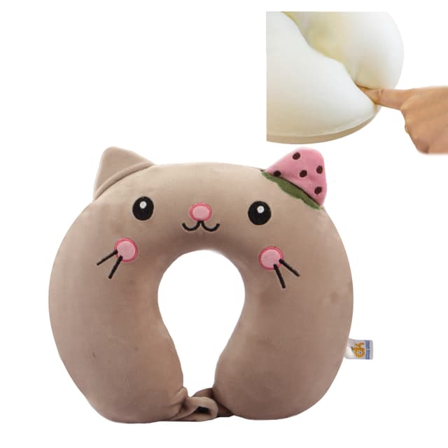 Orka Kids Embroidery Memory Foam Neck Pillow (D6)