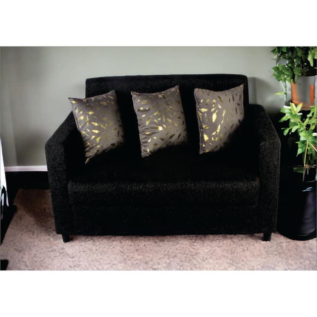 Orka Home 16x16 Microfiber Gold Foil Cuhsion