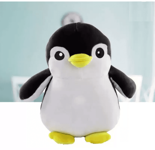 Orka Kids Penguin Soft Toys, Yellow, White