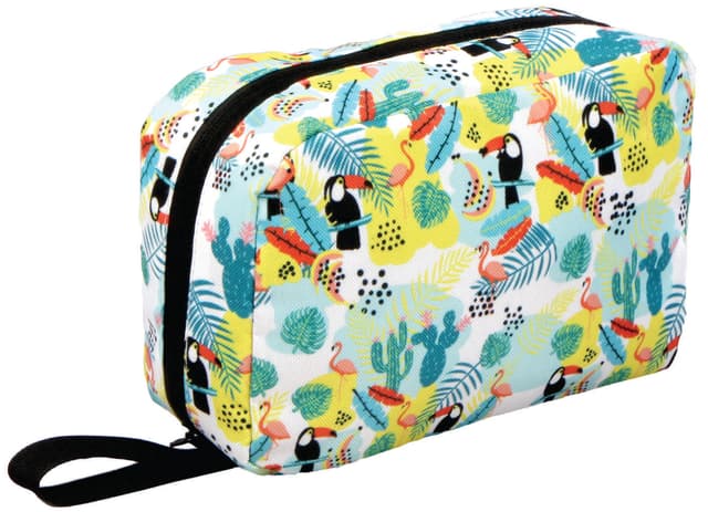 Orka Travel Digital Printed Bella Cosmetic Bag Travel Makeup Bag for Women's Makeup Organizer for Girls