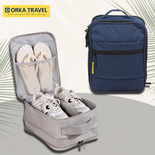 Orka Travel Cuper Shoe Bags, Footwear Organizer, Sandal, Slipper, Portable Travel Bag