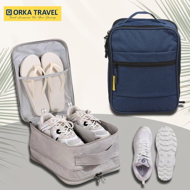 Orka Travel Cuper Shoe Bags, Footwear Organizer, Sandal, Slipper, Portable Travel Bag