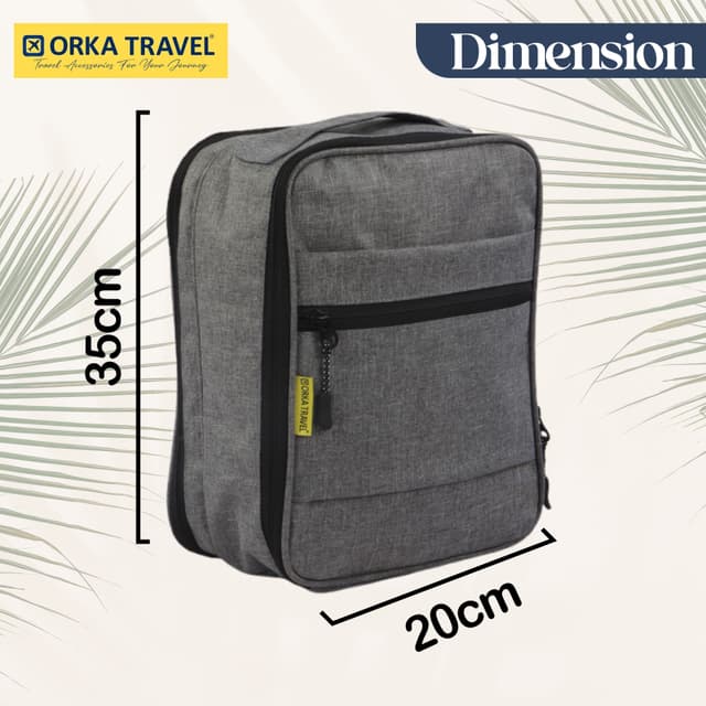 Orka Travel Cuper Shoe Bags, Footwear Organizer, Sandal, Slipper, Portable Travel Bag