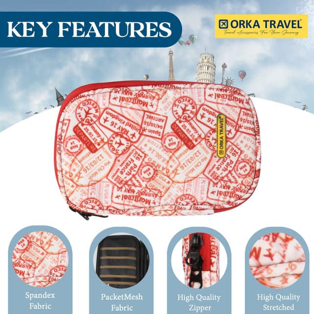 Orka Travel Digital Printed Passport Holder - Spain